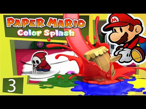 PAPER MARIO COLOR SPLASH! Ruddy Road!