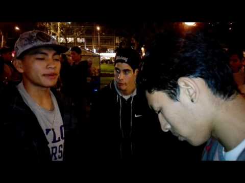 RIAL SIX vs INDIGENA - BATALLA DE RAP PARQUE KENNEDY