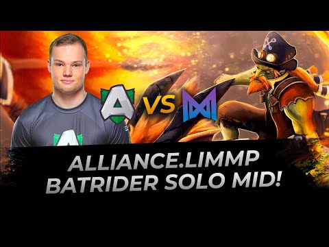 Alliance.Limmp Batrider Solo Mid - Dota 2 Replay