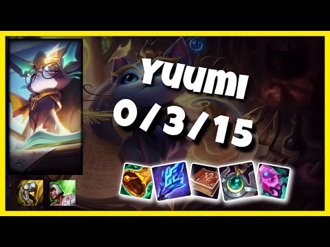 Yuumi Challenger Gameplay S11 Replay 11.6 Support (0/3/15) - BR