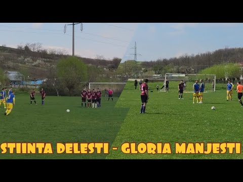 #730 #Fotbal - Liga 5 Vaslui: Stiinta Delesti - Gloria Manjesti 2-3! Victorie cu Manta intre cumetri