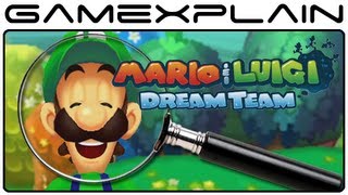 Mario & Luigi: Dream Team - Gameplay Analysis (Secrets & Hidden Details)