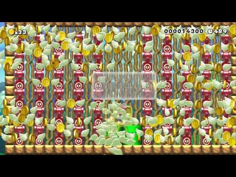 Colorful Crystal Caverns$$$$$$$$ by Andrew2121 - SUPER MARIO MAKER - NO COMMENTARY 1AT
