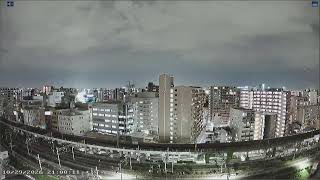 福岡・博多駅 ライブカメラ｜九州新幹線下り｜JR九州・鹿児島本線｜JR西日本・博多南線｜福岡の夜景｜日の出・朝日 live webcam