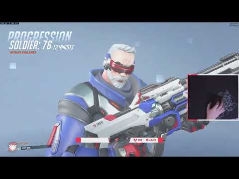 GALE INSANE SOLDIER 76 OVERWATCH 2 SEASON 6 TOP 500