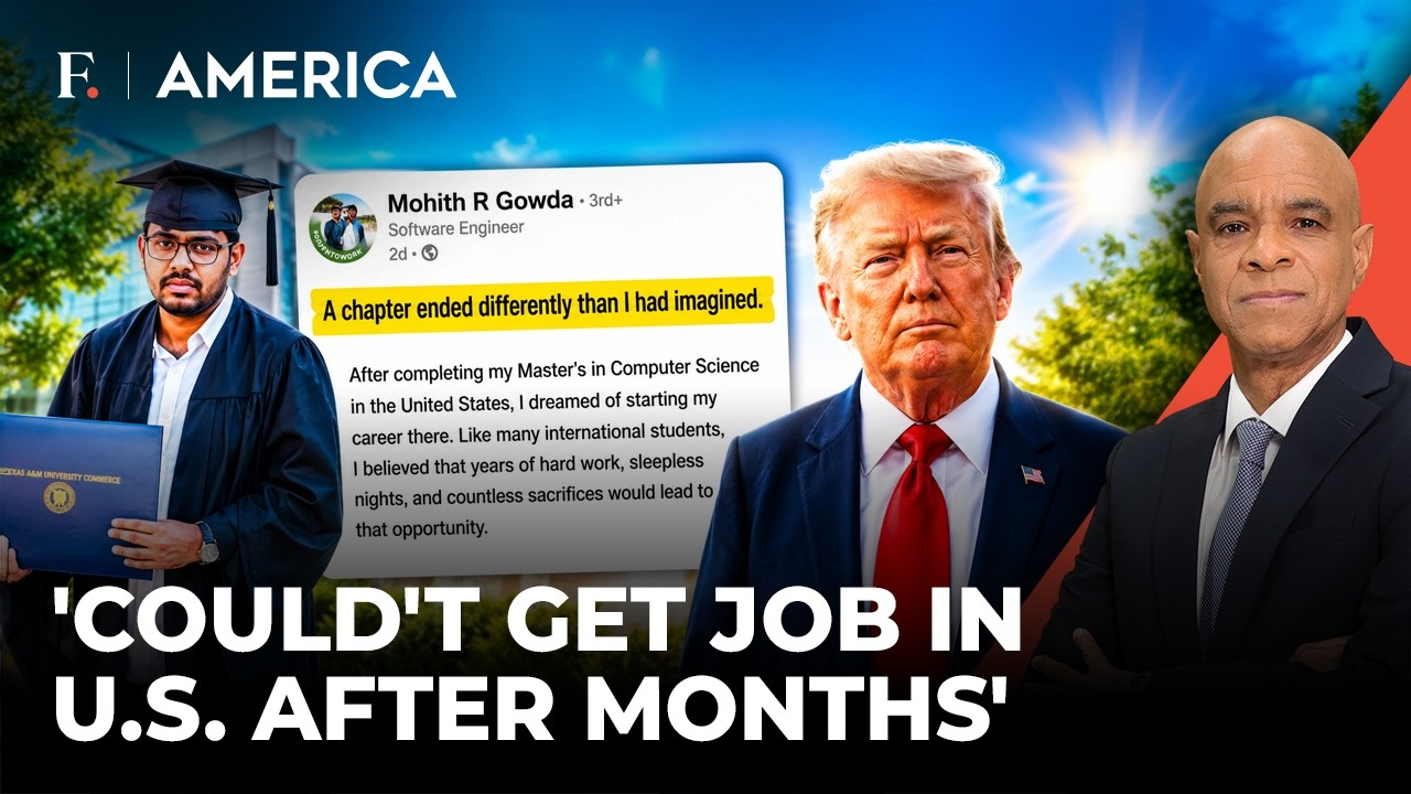 Bengaluru Techie's Viral LinkedIn Post Exposes US Job Market Slowdown | Firstpost America