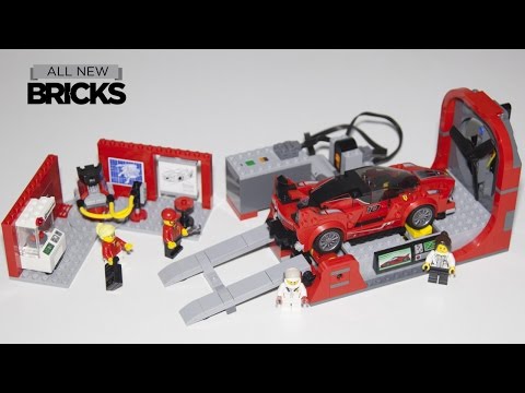 Vidéo LEGO Speed Champions 75882 : Le centre de développement de la Ferrari FXX K