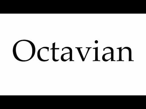 How to Pronounce Octavian