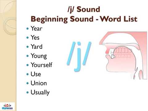 /j/ Sound as in YES- Articulation and Pronunciation- Part- 27