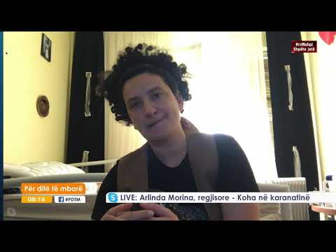 Live: Arlinda Morina, regjisore - Koha në karantinë  18.05.2020