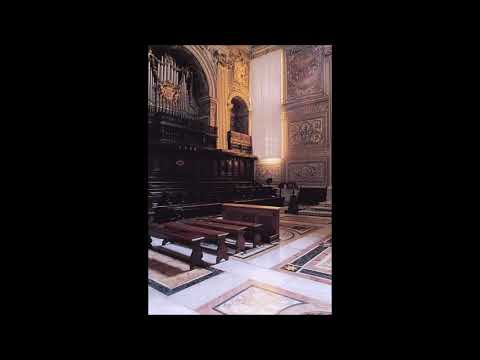 The Sistine Chapel Choir with castratis sings "Esultate Justi"