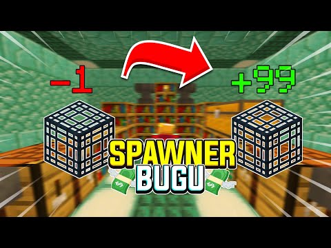 I FOUND THE SPAWNER BUG BY ACCIDENT!  -minecraft skyblock