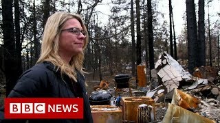 Paradise fire survivors: 'Losing everything has made me stronger' - BBC News