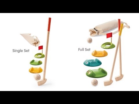 Plan Toys Full Mini Golf Set