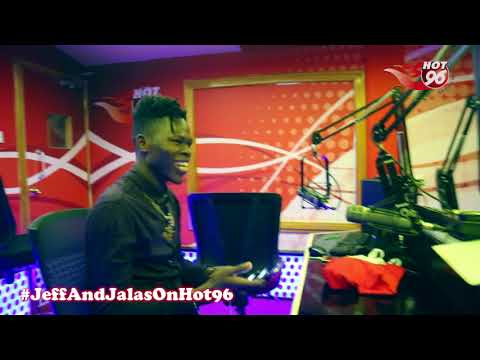 Vicmass Luodollar singing along to his latest song Nishike ft  Shaz