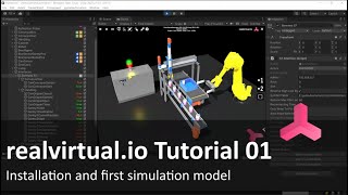 Get Started with Digital Twins: Installation and First Steps with realvirtual.io and Unity