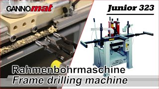 Video about Framedrilling and mortising machine Junior 323