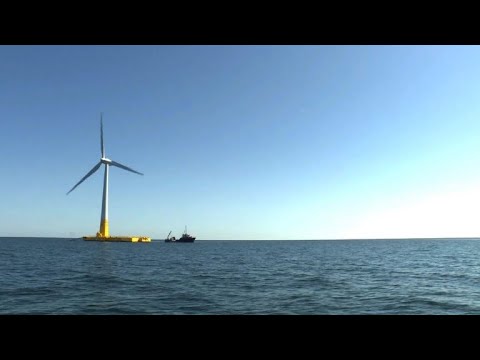 Frankreich setzt auf schwimmende Windräder