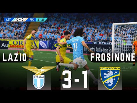 LAZIO VS FROSINONE 3-1 | SERIE A 2023 |.SIMULAZIONE   