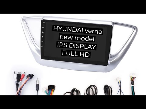 Hyundai verna android car stereo 2017-2018 verna, size: 9 in...