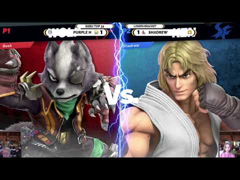 Big Cheese 2 SSBU: Purple~H vs Shadrew (Wolf vs Ken) - Top 64 LR6