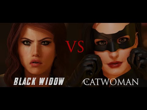 BLACK WIDOW VS CATWOMAN:  [ 3D Animated Short Film ]