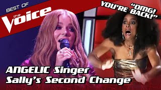 Coaches are SHOCKED when Sally RETURNS in The Voice
