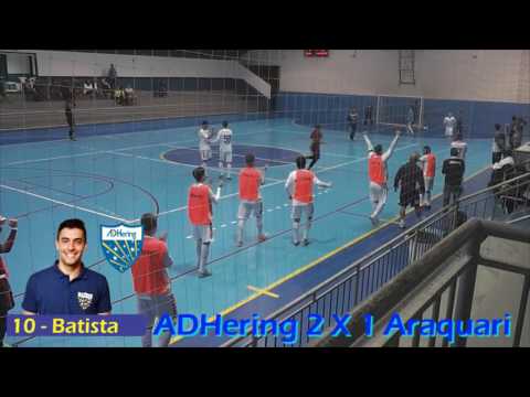 ADHering/FMD Blumenau 4 X 5 Araquari Futsal - Copa Santa Catarina de Futsal 2016.