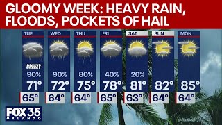 Orlando PM Weather Forecast: Heavy rain, localized flooding