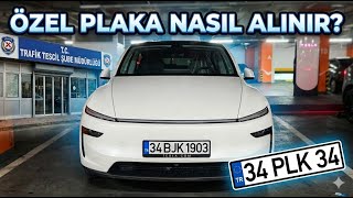 Özel Plaka Hakkında Her Şey | Nasıl Alınır?