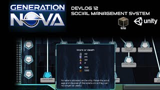 Generation Nova DevLog12 - Social Management System taking form