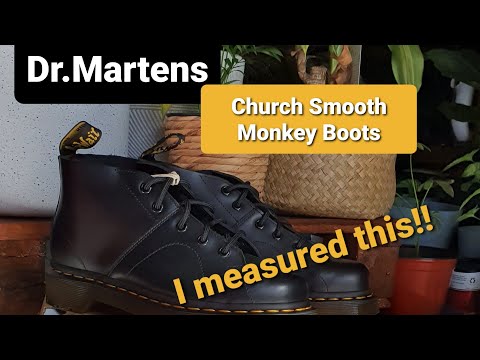 【革靴初心者おすすめの1足】I measured Dr.Marten Church Smooth Monkey Boots Black