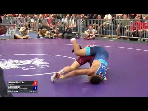 76 RR Rnd 1 - Travis Wittlake Jr. (Team Bucs) vs. Aaron Brooks (Hagerstown Police Athletic League)