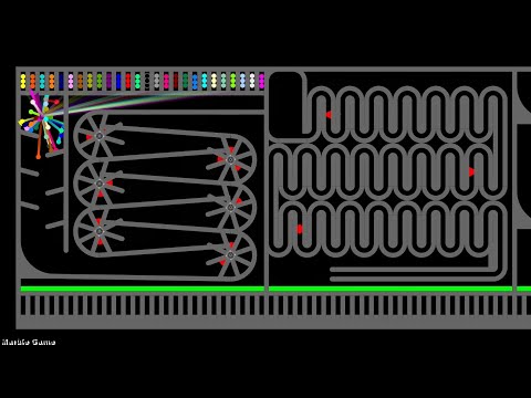 Team Marble Race 07 - Marble Race in Algodoo
