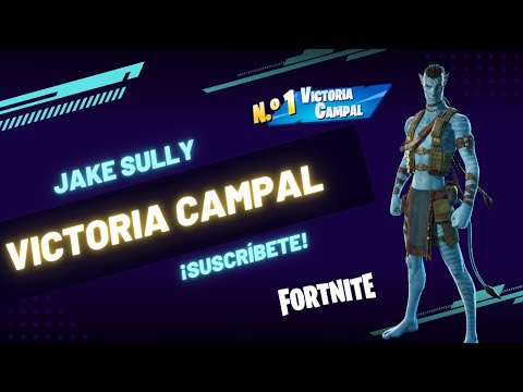 👑 VICTORIA CAMPAL 👑  Jake Sully Skin - FORTNITE #fortnite #viralvideo #fortniteclips