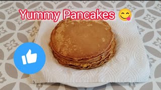 EASY PANCAKE RECIPE/ HOW TO MAKE PANCAKE AT HOME / PERFECT FOR BREAKFAST 🇩🇪💖