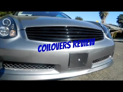 G35 coilovers review