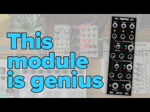 Make a Eurorack drum machine in minutes | Jasmine & Olive Trees Traffic