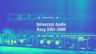 Video thumbnail for Universal Audio UAD Korg SDD-3000 Delay (plugin) by Julien Bitoun