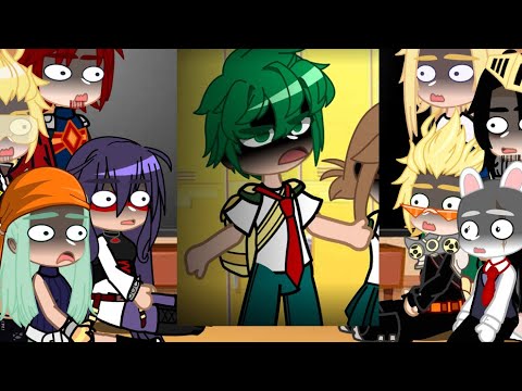 Pro heroes and LOV react to Deku’s morning routine 😳😳😳| mha/bnha | Gacha | Gacha club/life | my AU |