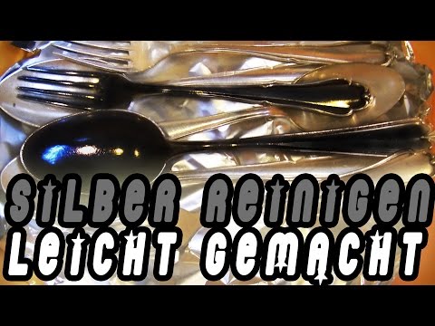 ★ Silberbesteck reinigen ★ UNGLAUBLICHER TRICK!!!