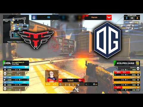 OG vs Heroic - ESL Pro League Season 13 - TRAIN Highlights