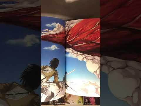 Unboxing Tome 1 édition Anniversaire - Attaque Des Titans #attackontitan #shingekinokyojin