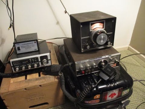 Vintage CB radios from the 1970's still working