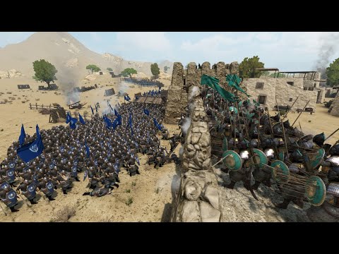 500 Mongols Defend Their Castle Against 1500 Sturgian Invaders – Epic Castle Siege | Mount & Blade 2