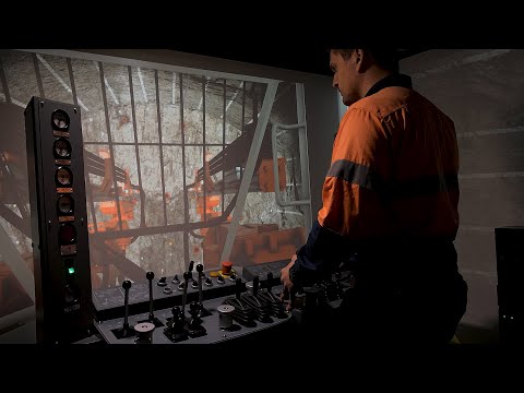 CYBERMINE Sandvik DD421 Simulator