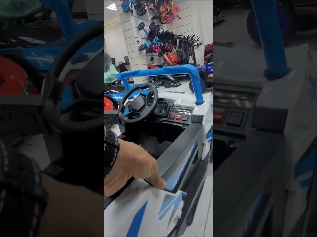 سيارات اطفال كهربائية بتصميم جبلي مناسبة من عمر 2 إلى 6 سنوات بجهاز تحكم عن بعد ودواسة داخلية 12 فولت X7268