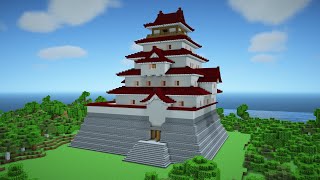 【Minecraft】会津若松城の作り方 Part1