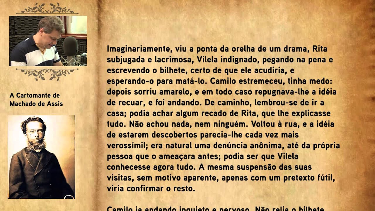Leitura Ouvida # 1 - A Cartomante (Machado de Assis)