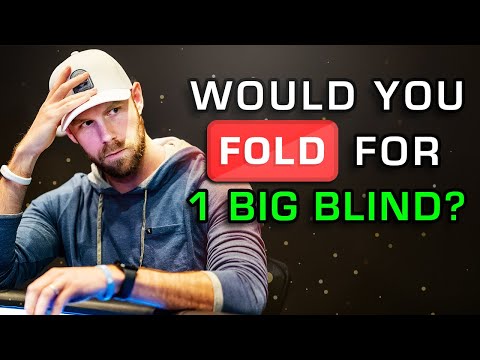 A RARE Poker Situation [Can He FOLD???]